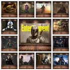 Классическая популярная американская драма мандалор Холст Картина научная фантастика плакаты и печать на стене картина для домашнего декора