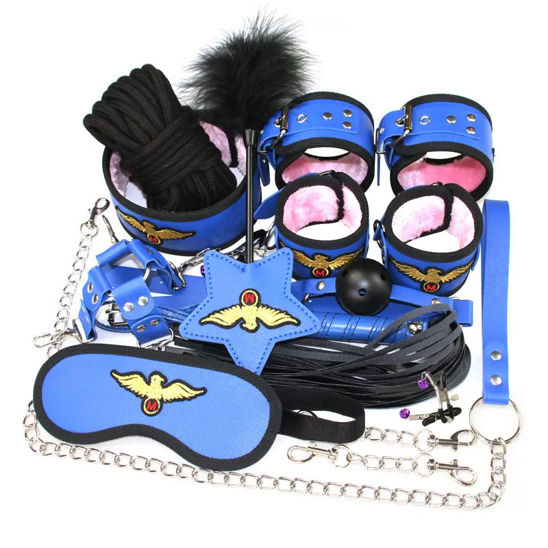 Игрушка для взрослых Женский костюм медсестры из 10 предметов секс инструменты