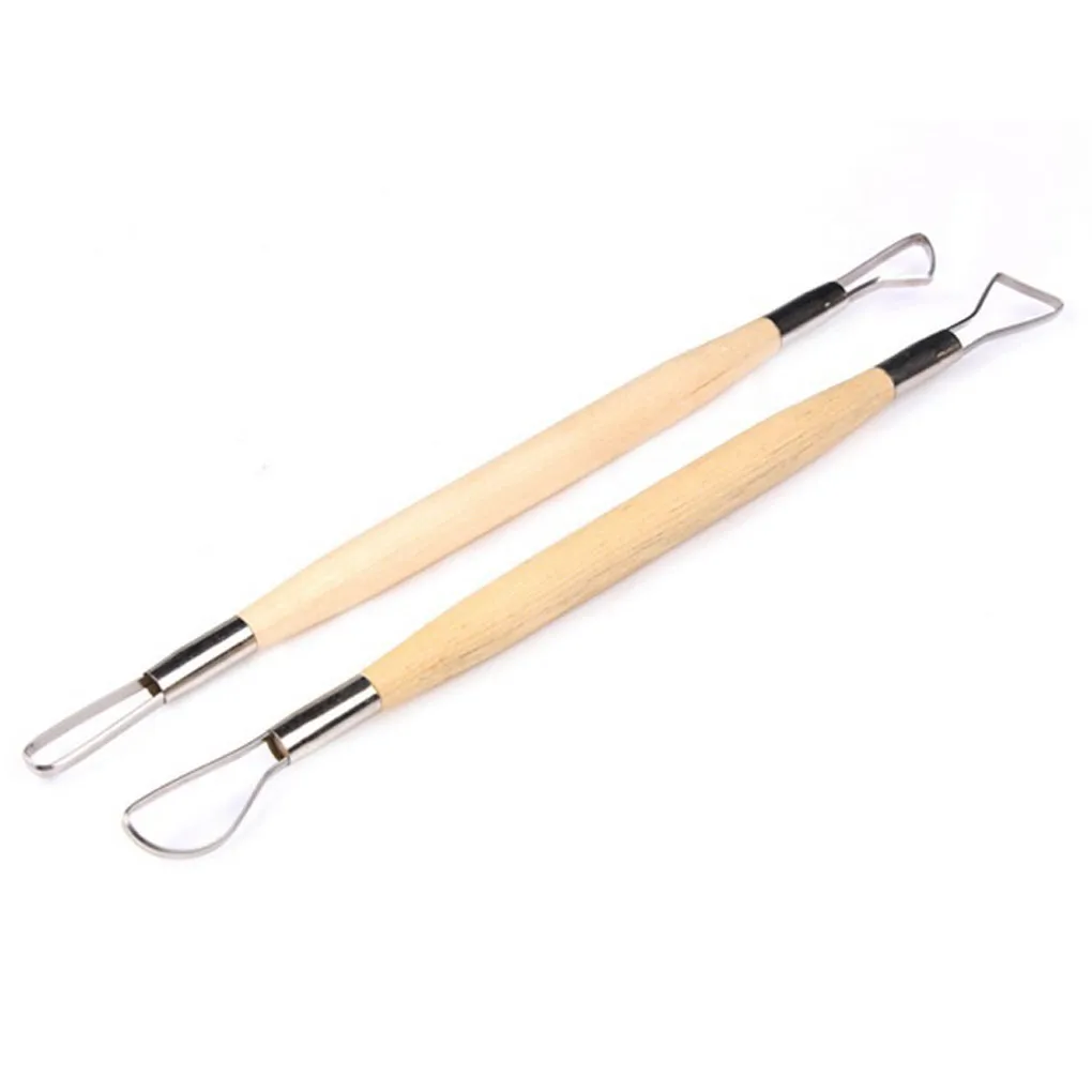 

Art carving pen 6 sale of stainless steel wood handle candle ceramic carving tool pen children's art enlightenment DIY craft set