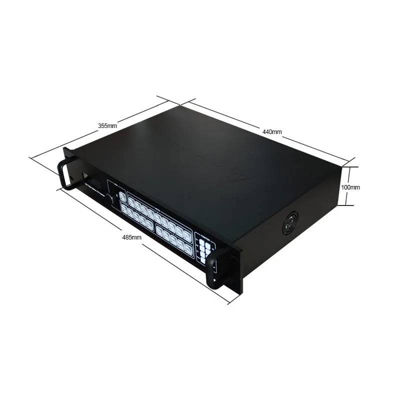 Сценическое Событие Открытый светодиодный экран дисплей три окна splicer SC359 6k видео