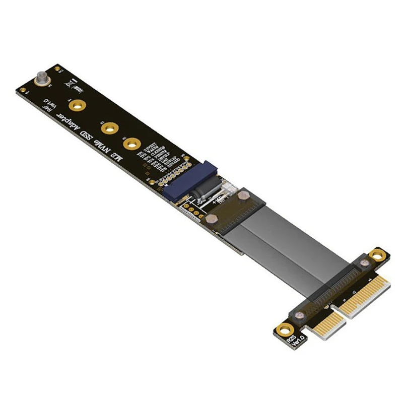 FashionM.2 NVMe SSD Удлинительный кабель твердый привод Riser Card R44SF/R24SF M2 к PCI Express 3 0 X4 PCIE