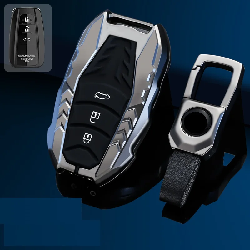 1 шт. Высококачественный Новый чехол для автомобильного ключа из цинкового