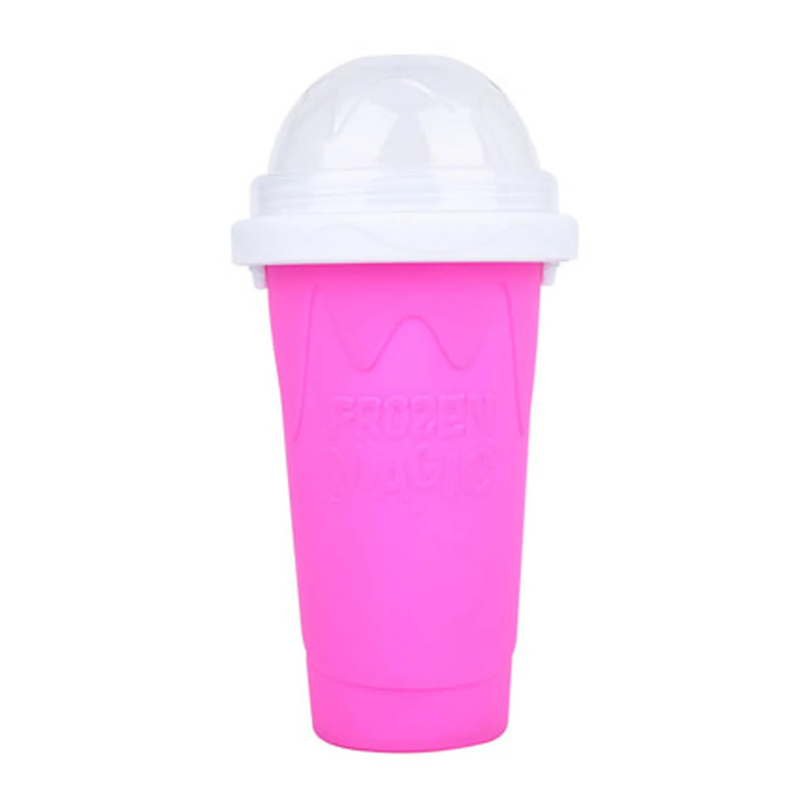 

Quick-frozen Smoothie Cooling Cup Household Ice Crusher Summer Milkshake Cup Food-grade Silicone Material Portable Cup BPA Free