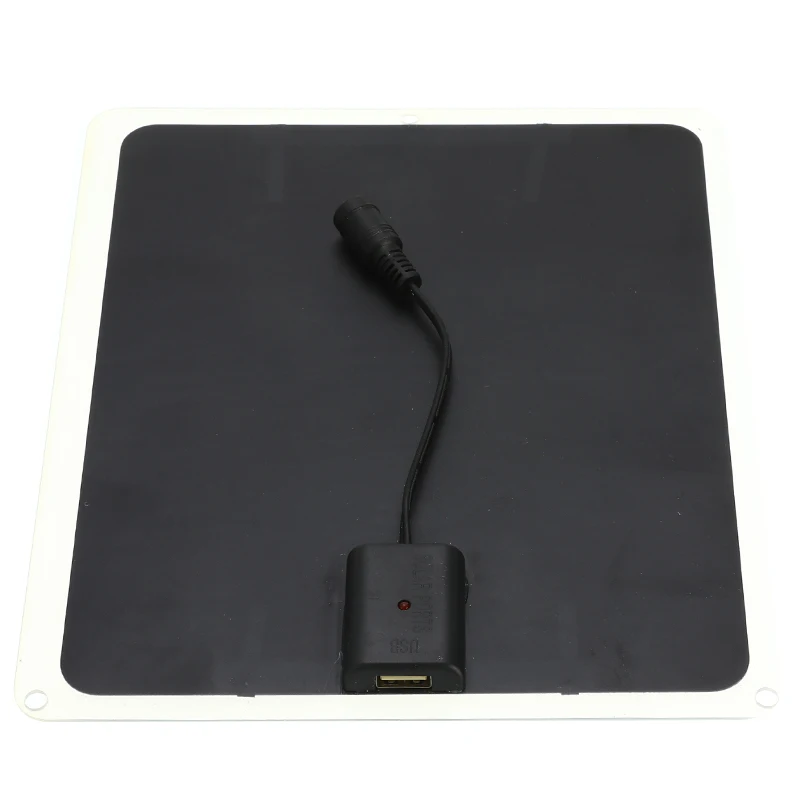 Солнечная панель с выходом USB 20 Вт 12 В С автомобильным зарядным устройством