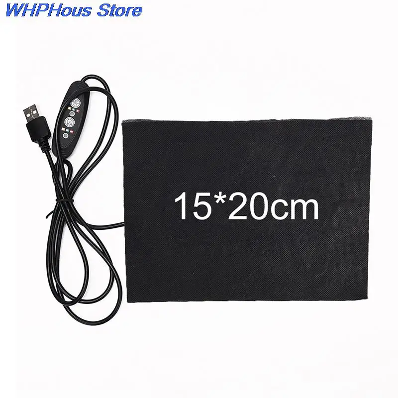 

Carbon Fiber Heating Pad Hand Warmer USB Heating Film Electric Winter Infrared Fever Heat Mat