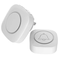 wireless waterproof doorbell 300m range us eu uk plug home intelligent door bell 60 chimes 0 100db cordless calling bell