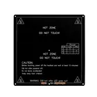 MK3 Mk2 с подогревом 12V 24V Запчасти для Reprap Мендель очаг 3D принтеры части 220*220 мм алюминиевая пластина 3 мм Heatbed PCB аксессуары