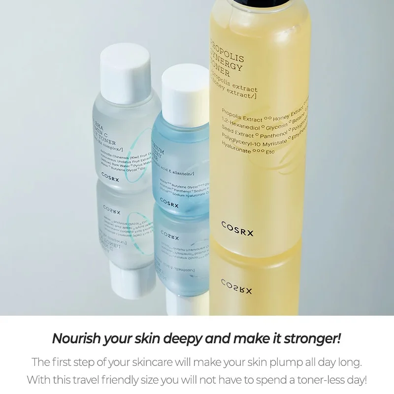 

COSRX Find Your Go to Toner RX Propolis Synergy Kit (3items) Korean Propolis Firm Serum Depth Moisturizing Brighten Face Skin