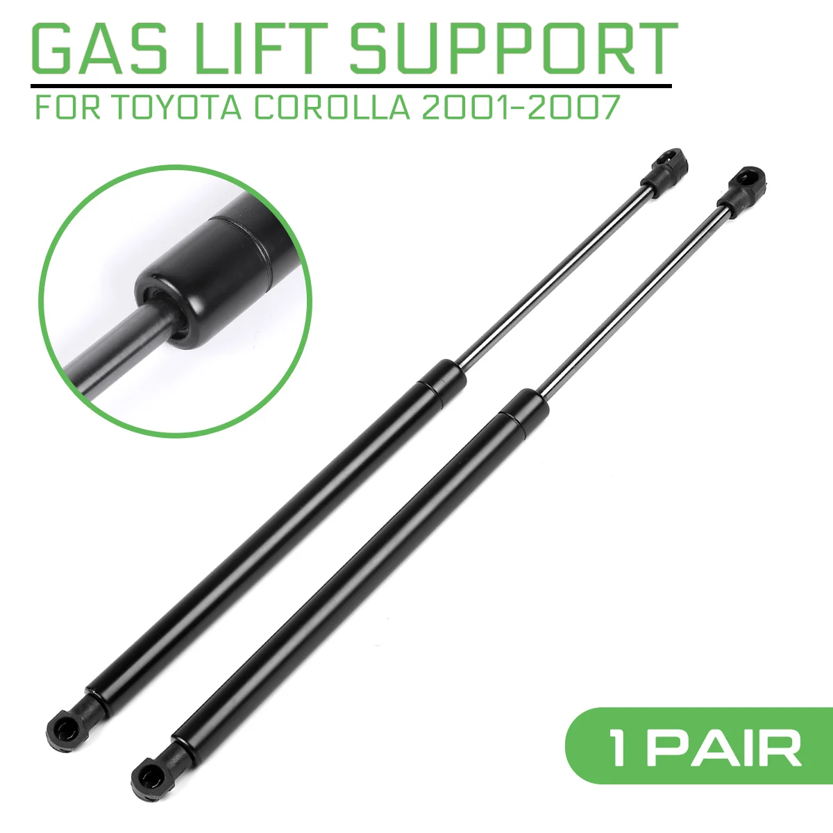 

Для Toyota Corolla 2001-2007 ZZE120 ZZE121 CDE120, задние багажники, сапоги, пружина газа, амортизирующие стойки, опорная штанга