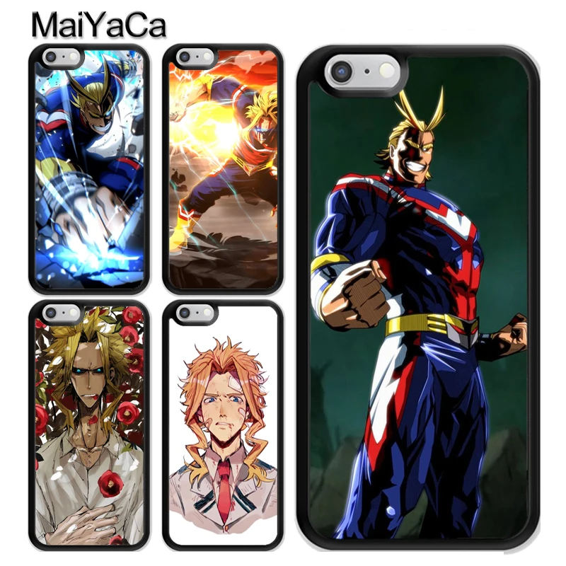 Чехол MaiYaCa Boku no Hero Academy All Might из ТПУ для iPhone 11 Pro MAX X XR XS MAX 6 6s 7 8 Plus 5S задняя крышка