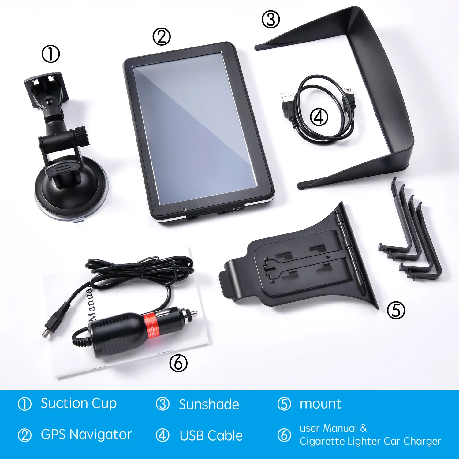 

7- 8G 256MB GPS- Bluetooth gps