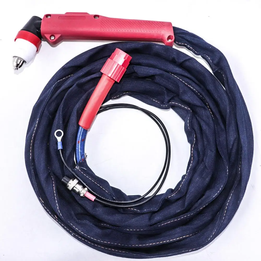 

P80 Torch Plasma Cutter Gun 4m 13ft Pilot Arc HF Air Cooled Plasma Cutting Machine Plasma Cutting Torch