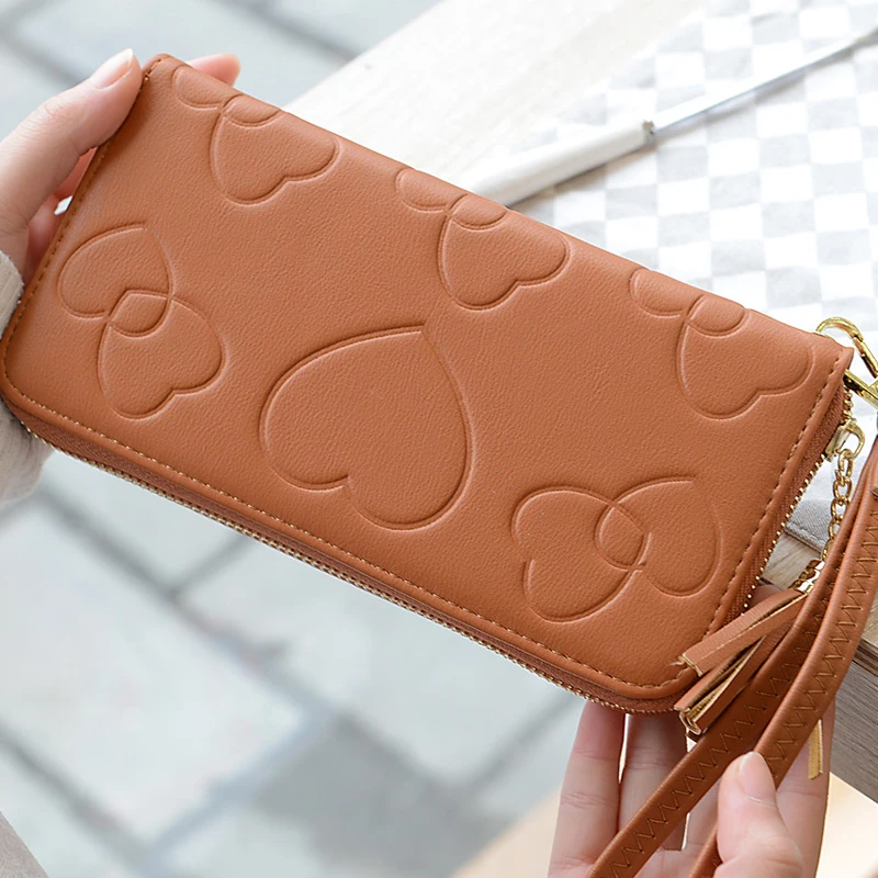 Кошелек MONNET CAUTHY длинный однотонный модный вместительный бумажник из