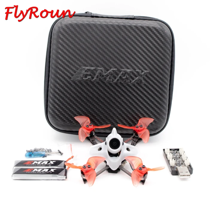Emax Tinyhawk 75 мм F4 Magnum Mini 5 8G Крытый FPV гоночный Дрон с камерой RC 2 ~ 3S RTF версия парой