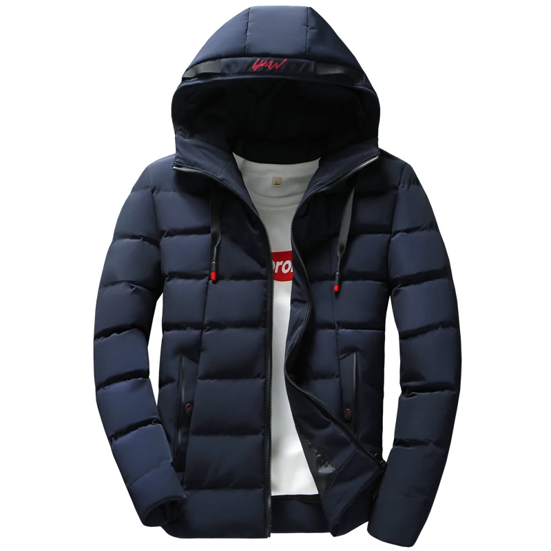 Мужская куртка с хлопковой подкладкой Зимняя парка 2018 Новое поступление пальто