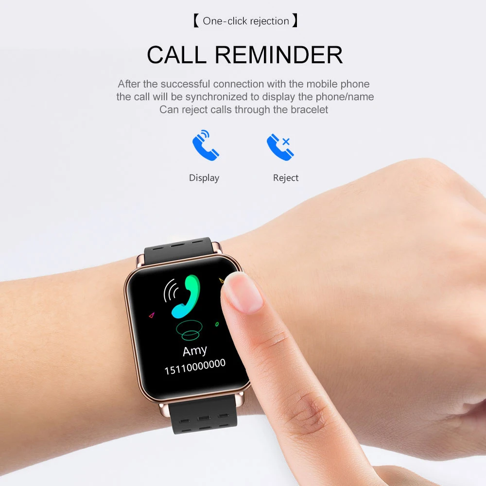 Смарт браслет Y6 Pro пульсометр кислородный монитор часы IP67 водонепроницаемый