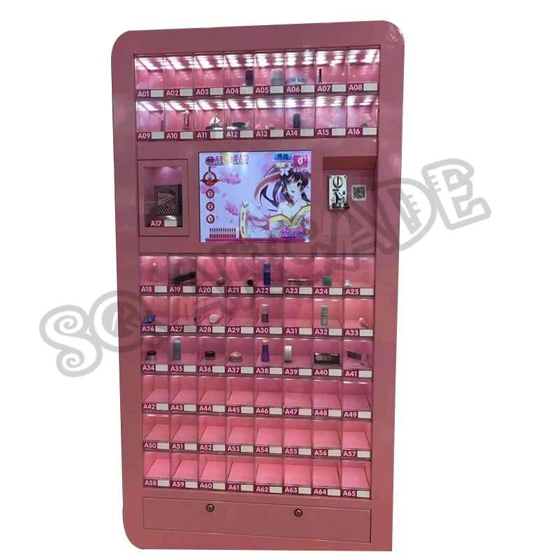 

24-hour Indoor Amusement Crazy Toy Lipstick Gift Claw Crane Vending Machine Arcade Game Present Prize Coin Operated Self-Service