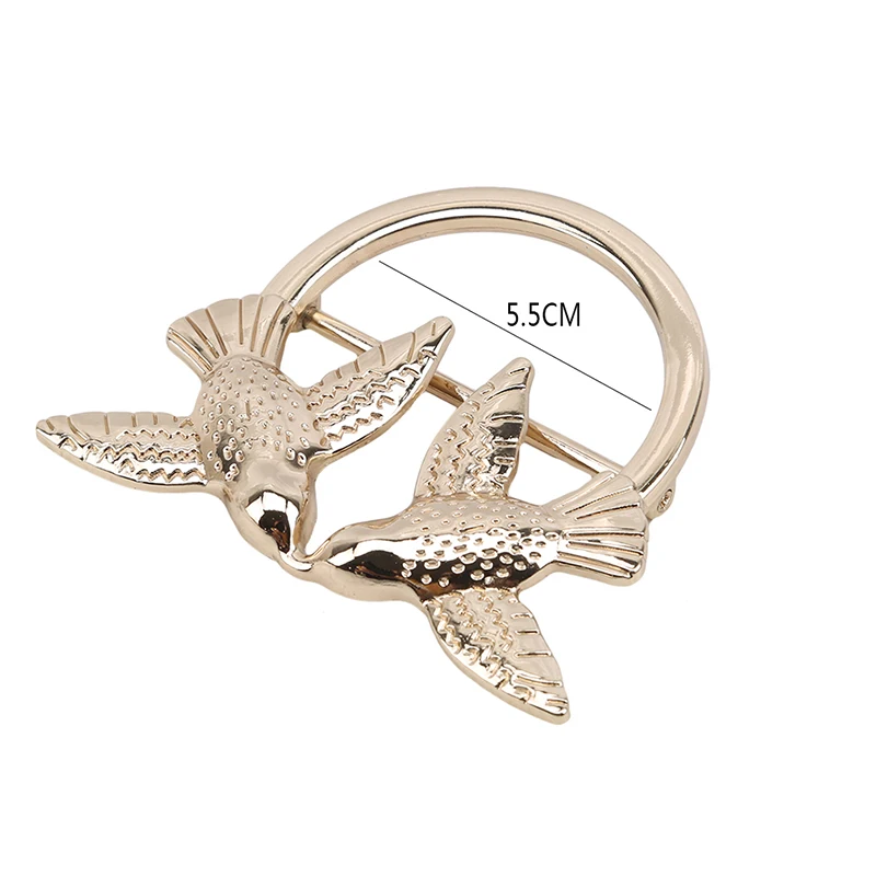 Аксессуары для багажа декоративная пряжка с изображением двух птиц