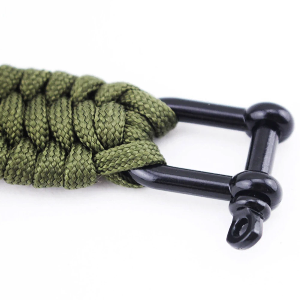 Шестерня Paracord тактическая веревка многофункциональная походная выживания запястья спасательный открытый