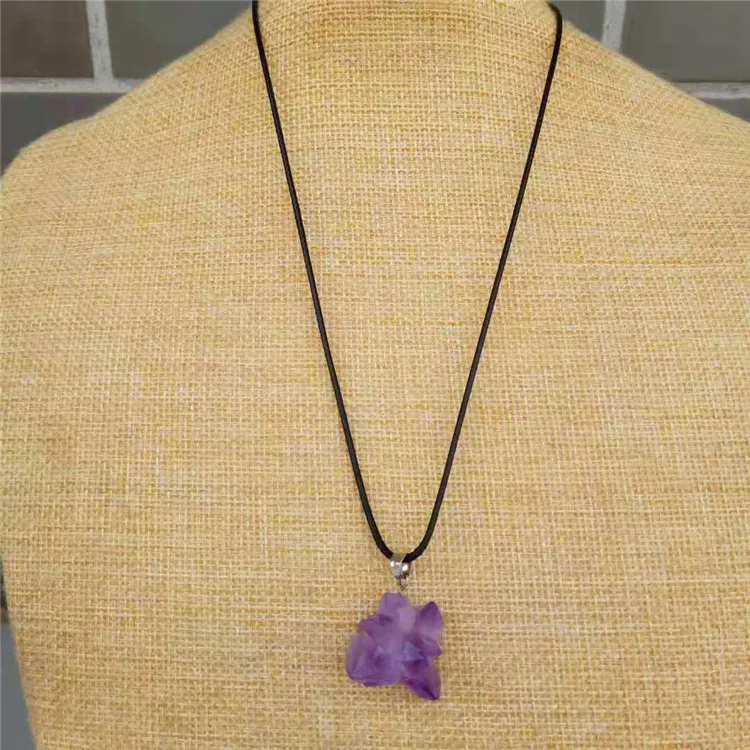 Женский браслет из натурального аметиста камня | Украшения и аксессуары