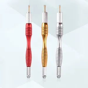 Многофункциональная Ручка микроблейдинг Tebori, ручка для татуажа бровей, Перманентный макияж, ручка для татуажа для начинающих