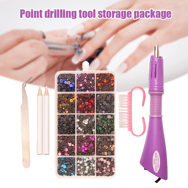 

Embroidery Accessories Diamond Painting Tools Kit Rhinestone Applicator Tool DIY Flatback Wand Setter Tool SMJ