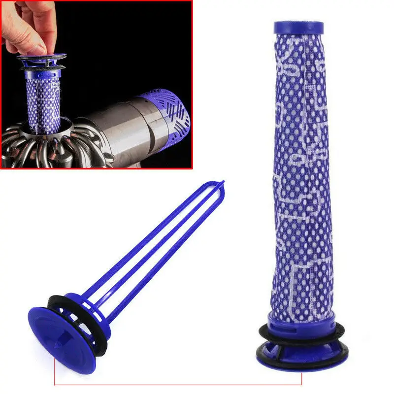 Моющийся предварительно МОТОРНЫЙ ФИЛЬТР для Dyson V6 V8 животных беспроводной ручной