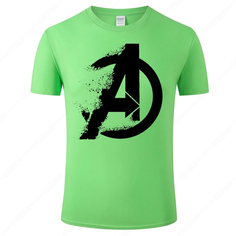 Футболка Мужская/женская с принтом мстители модный крутой топ коротким рукавом