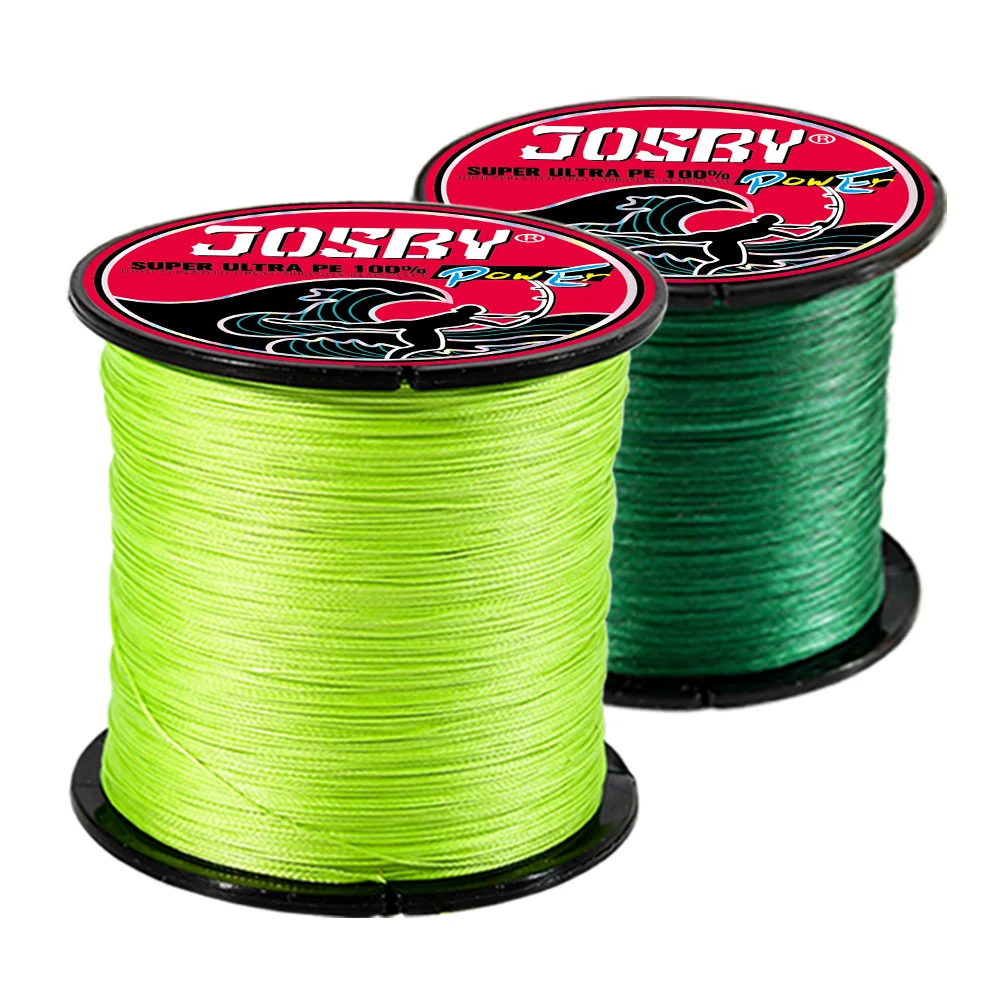 JOSBY Фирменная рыболовная леска 500 м Полиэтиленовая многонитевая плетеная 4 пряди