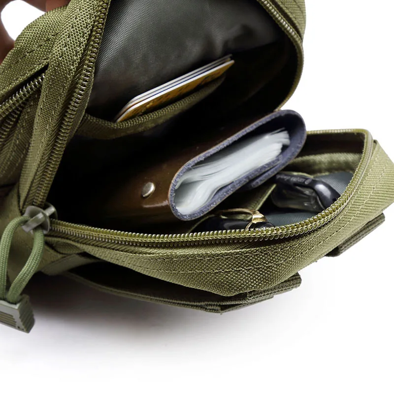 

Hot! Tactical Military Nylon EDC Waist Bags Mobile Phone Utility Pouch Fanny Packs US Warehouse Balight