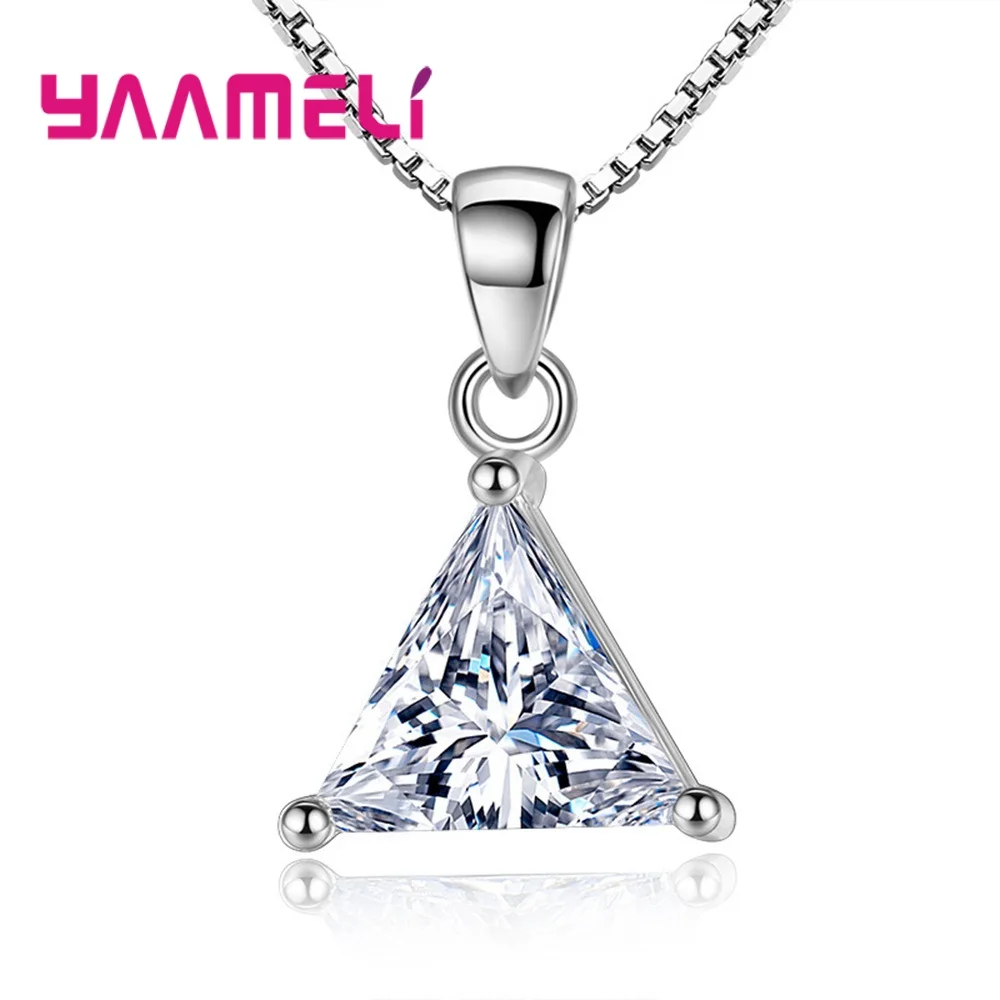 Ожерелье женское из серебра 925 пробы с кубическим цирконием | Украшения и