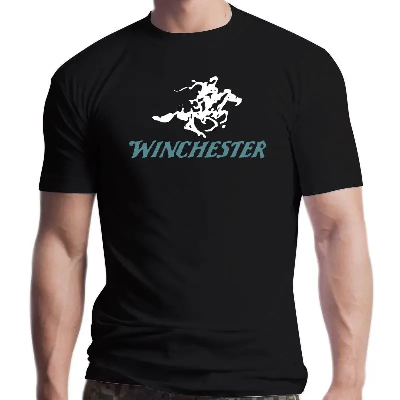 

Мужская хлопковая футболка с коротким рукавом, Winchester 1866