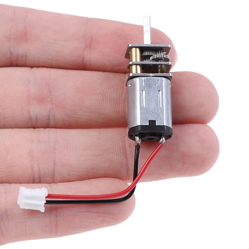 1 шт. DIY DC мотор N20 большой крутящий момент Шестерни с XH2.54-2P кабели для салона