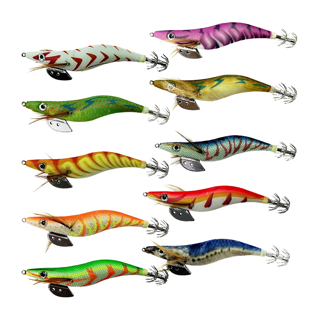 Деревянные креветки строительные крючки строительная снасть 3 5 0 2 крючки|Наживки