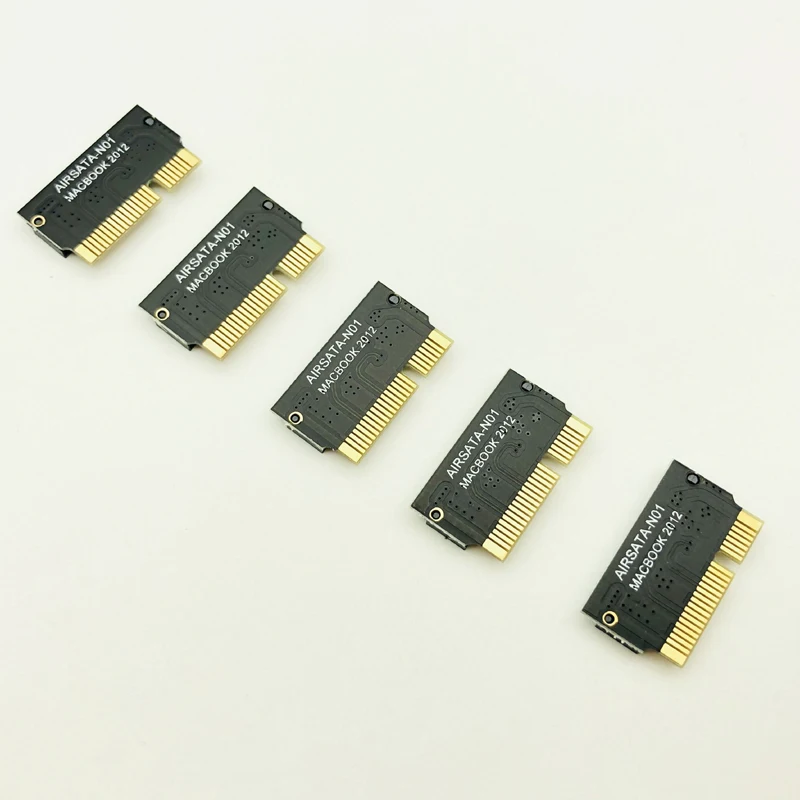 5PCS For Macbook SSD Adapter Card Apple Air 2012 A1398 A1425 6Pin+17Pin M.2 M2 Converter | Компьютеры и офис