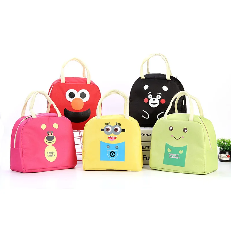 Мода мультфильм аниме Водонепроницаемый Ткань Оксфорд Портативный сумки для