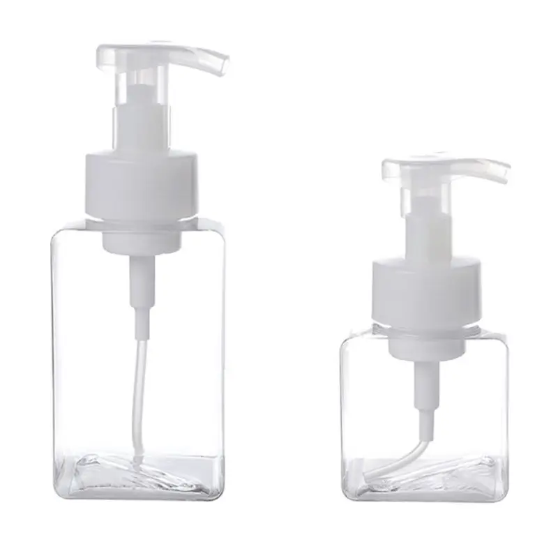 

250ml/400ml Foaming Hand Soap Dispensers Press-Type Empty Pump Bottle Liquid Mousses Containers Facial Cleanser Foamer