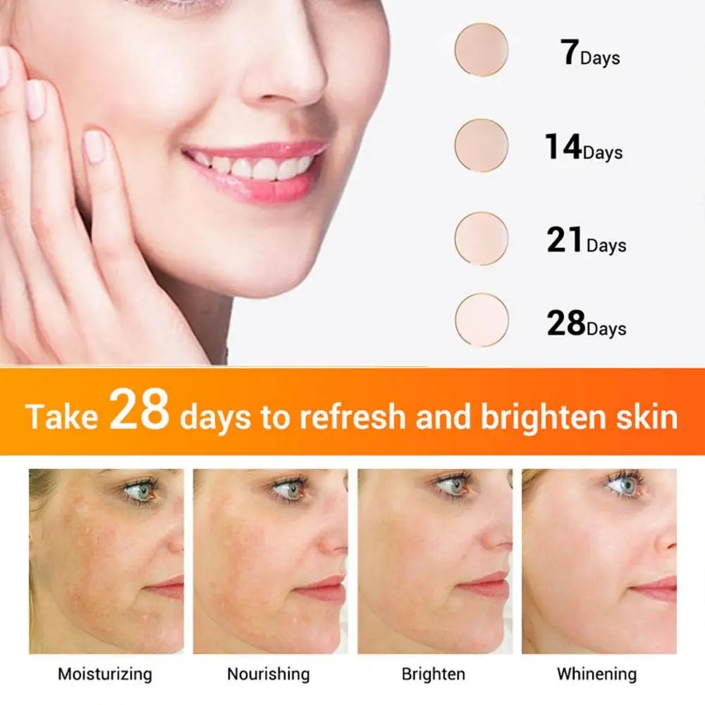 Мини 30ml здоровые витамин C увядает избавление от веснушек меланин ярче крем