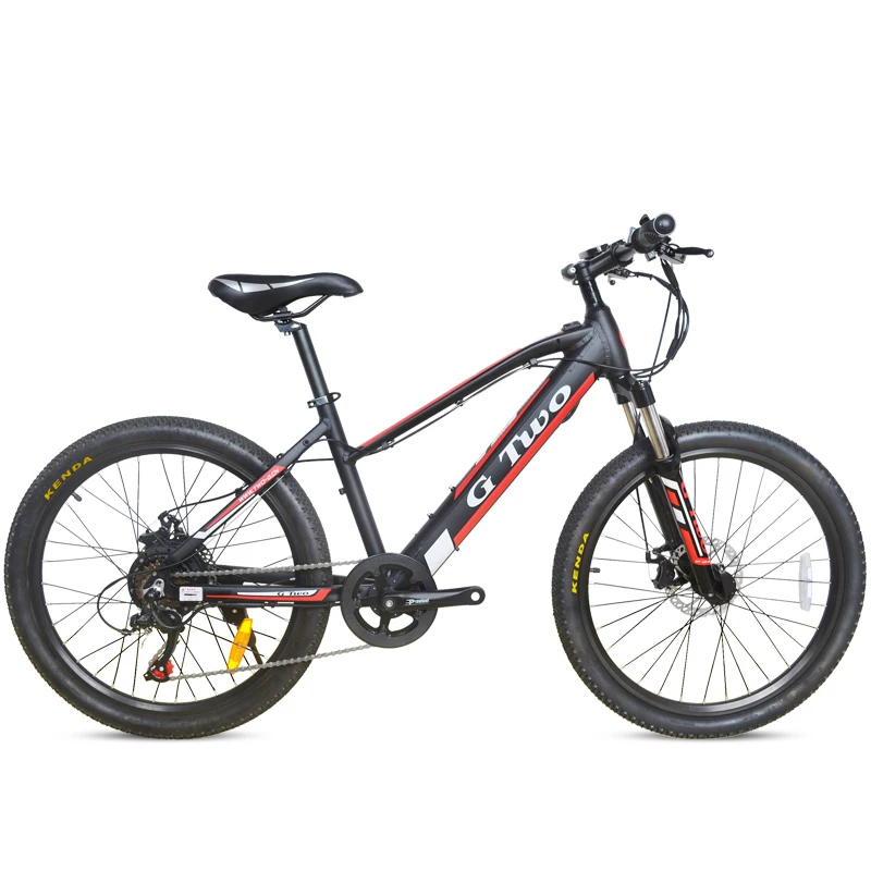 G Two 24 дюйма 7 скоростей мощный литиевый аккумулятор 250 Вт 36V9.6AH eBike MTB Детский