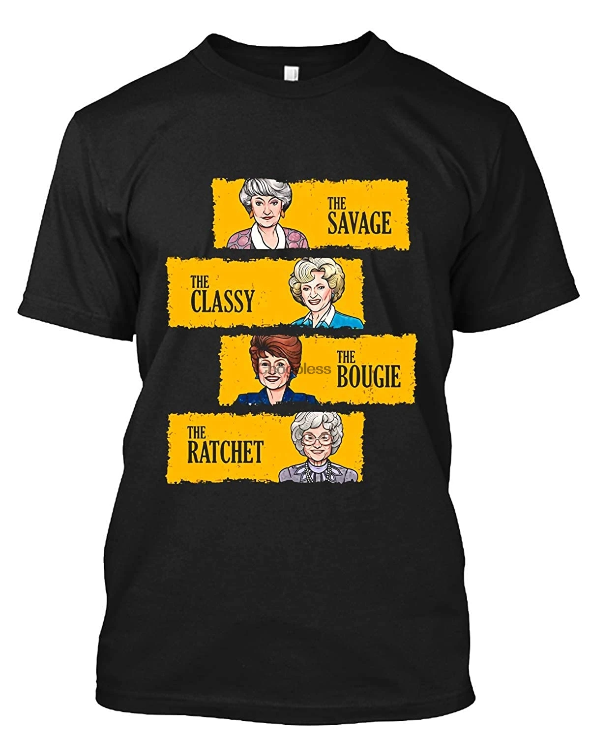 Классическая Футболка Savage с трещоткой # Золотая для девочек Подарочная футболка