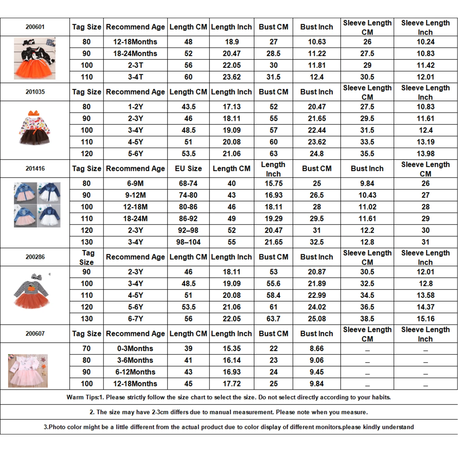 Платье-пачка для девочек платье-пачка с длинными рукавами на 1-й день рождения