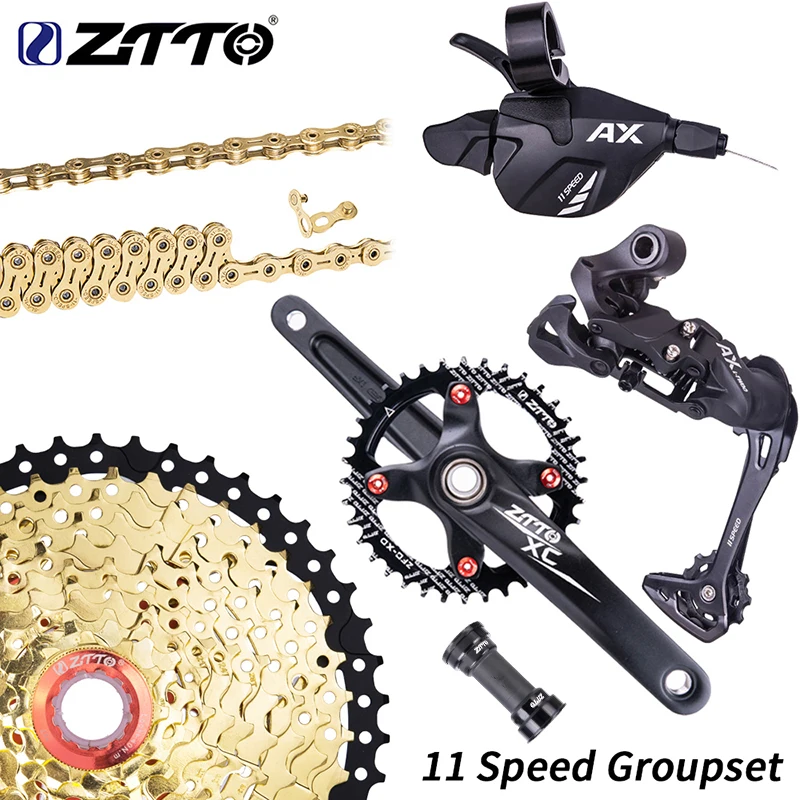 ZTTO MTB 1*11 speed Group set 11 S переключатель передач задний цепь k7 горный велосипед s 46T
