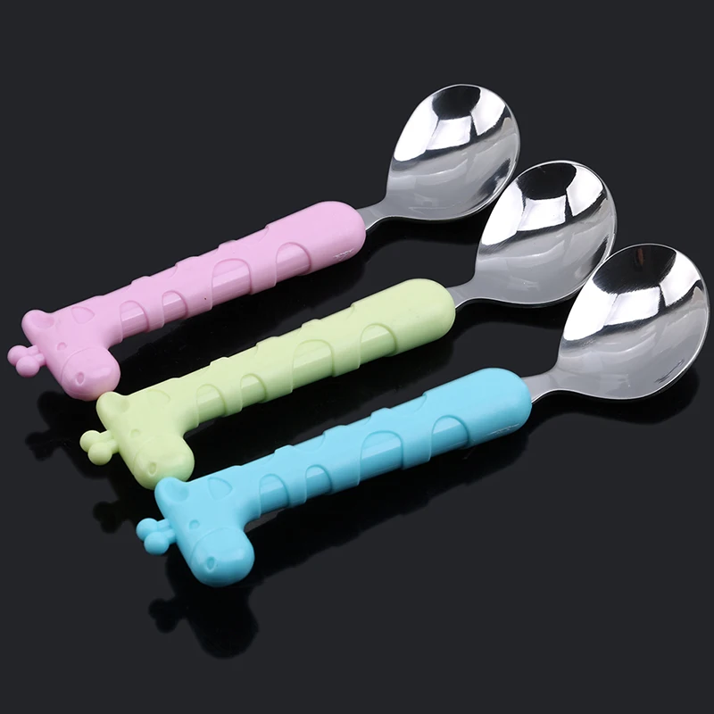 1 шт. ложка из нержавеющей стали для кормления детей|Принадлежности| |