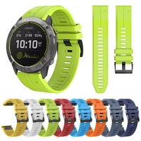 quick release silicone wrist strap for garmin enduro wristband quickfit 26mm watchband band belt bracelet replace accessories