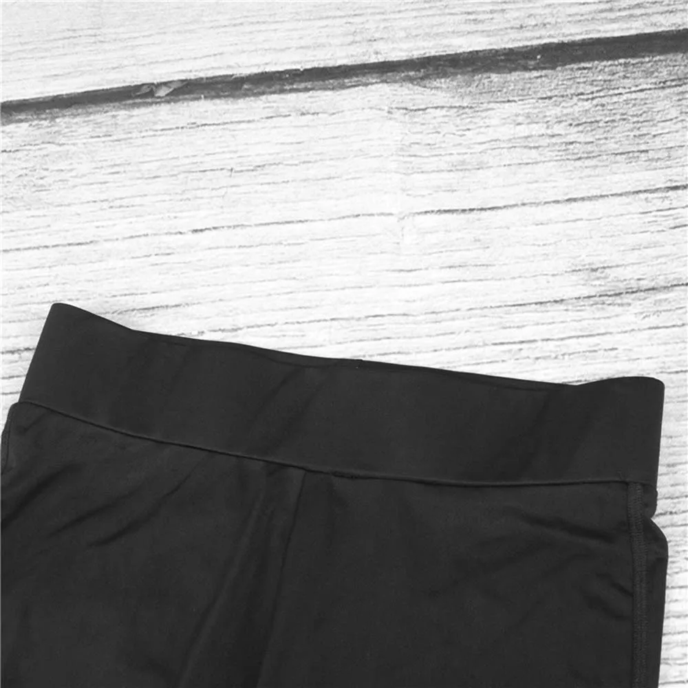 Женские леггинсы для фитнеса с высокой талией сетчатые лоскутные облегающие