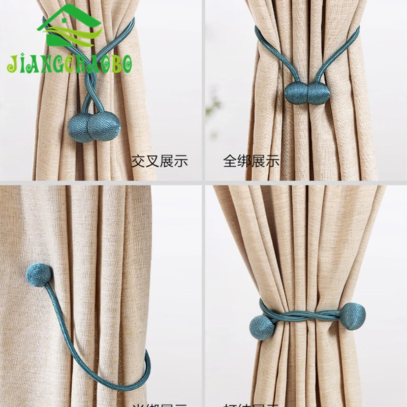 1 шт. жемчужные магнитные держатели для штор с зажимом Tieback Пряжка на зажимах