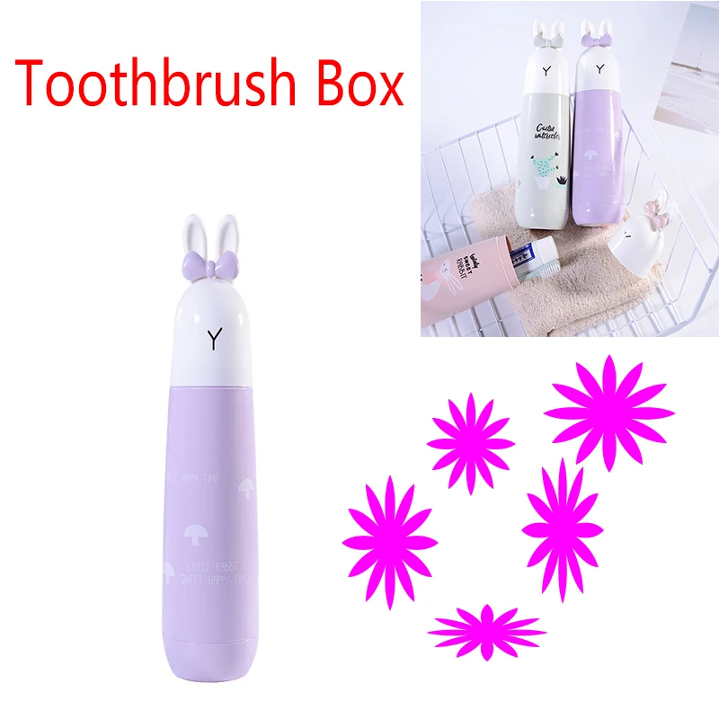 1 шт. портативная PP коробка для зубных щеток с крышкой зубная щетка путешествий