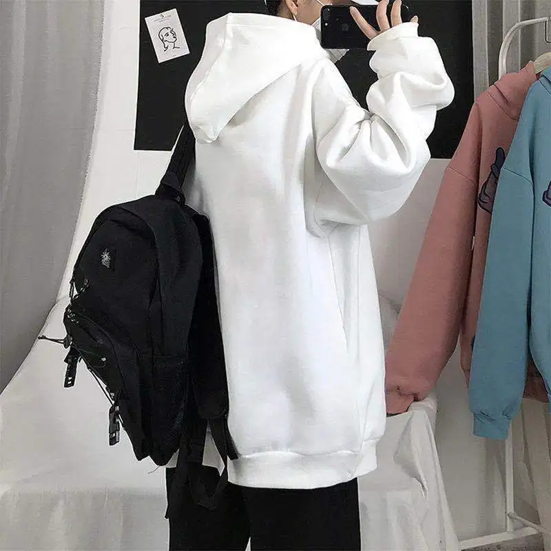 

Graffiti Clothes Women's Plush Thickened Autumn Winter Versatile 2020 New Loose Korean Version Lazy Style Top Fashion Trend