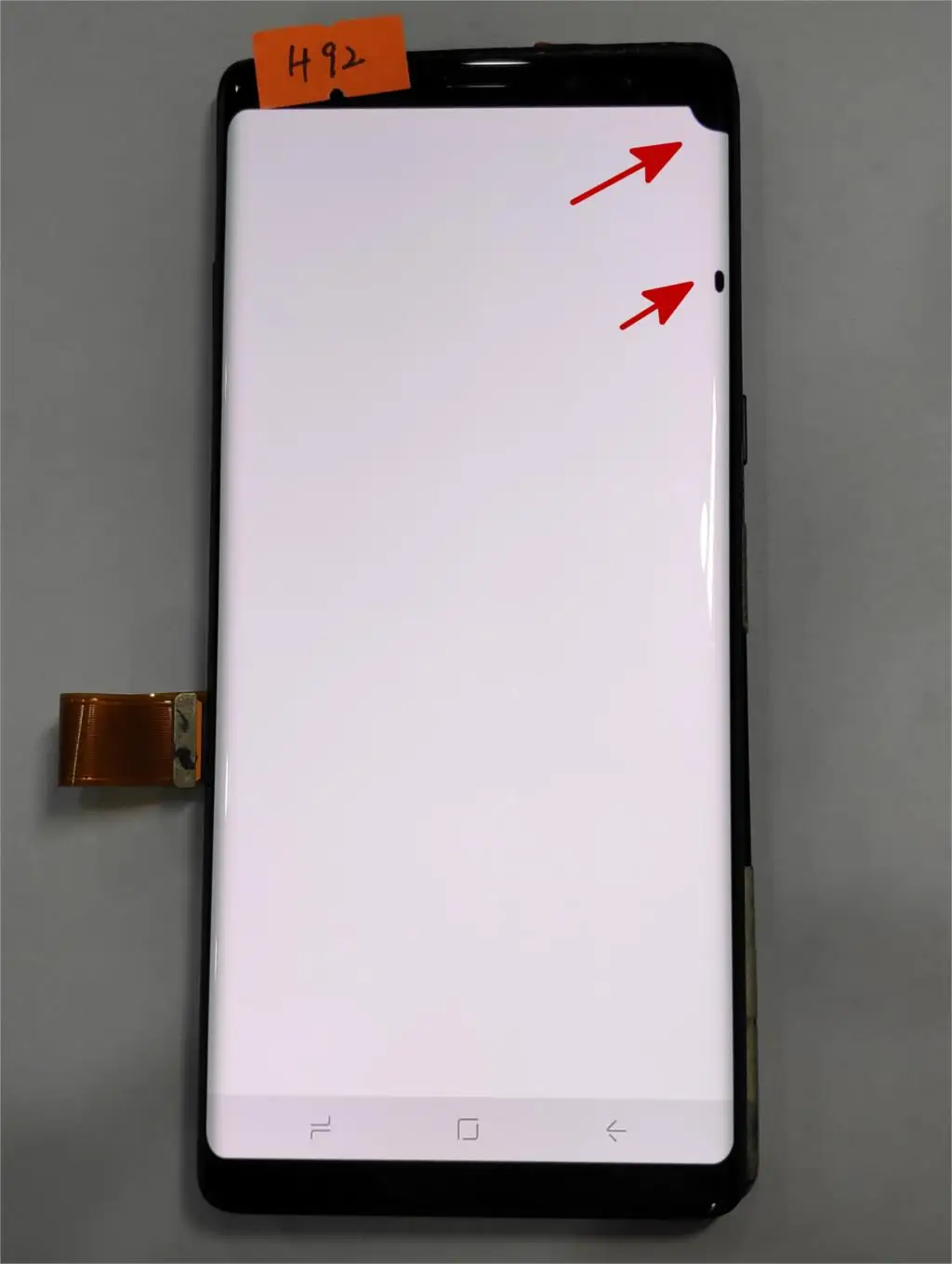Super Amoled для samsung Galaxy Note8 Note 8 N9500 N950FD N950U дефект ЖК-дисплей кодирующий преобразователь сенсорного экрана в сборе 6,3"
