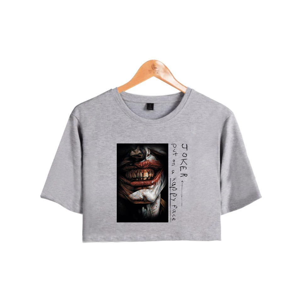 Женский топ с коротким рукавом и принтом Хоакин Феникс | Женская одежда